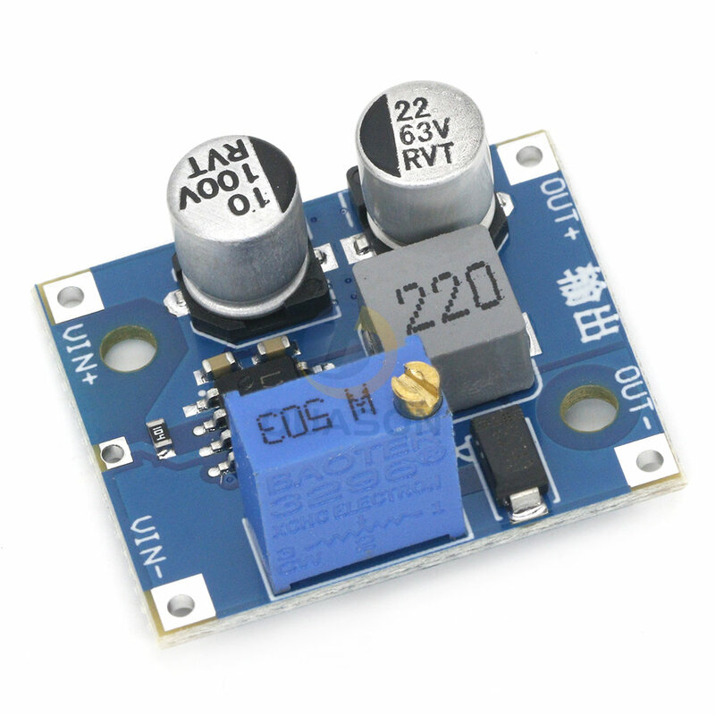 LX8015 DC-DC Adjustable Step-down Power Module Input 5-80V To 1-62V 1.5A Power Converter Over XL7015 For Solar Energy Circuit