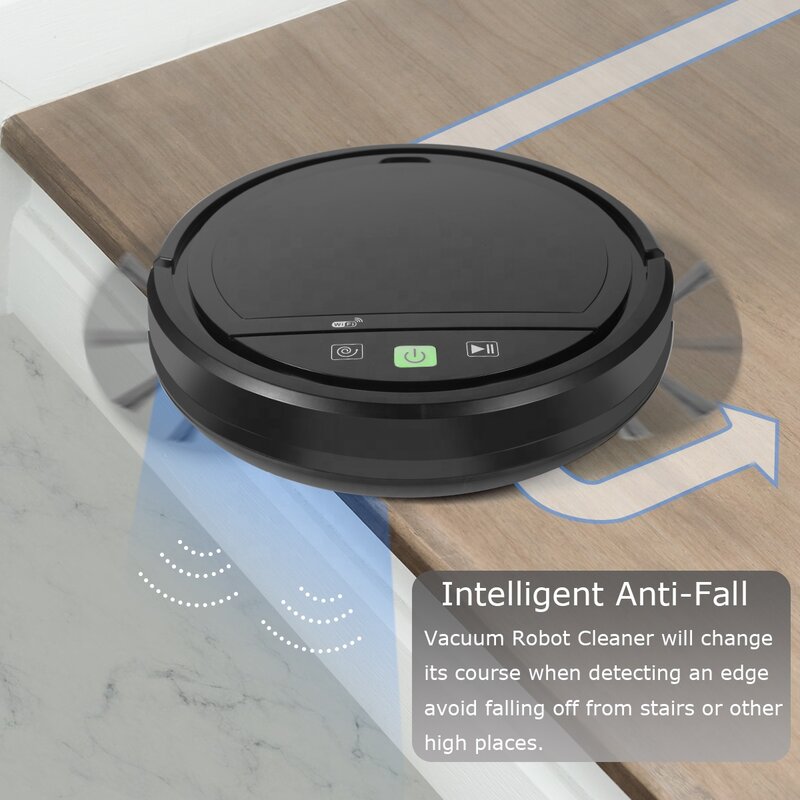 Sweeping and Mopping Robotic Vacuum Sweeper Robot Home Cleaning Machine Smart Automatic Rechargeable Floor Cleaner Robot