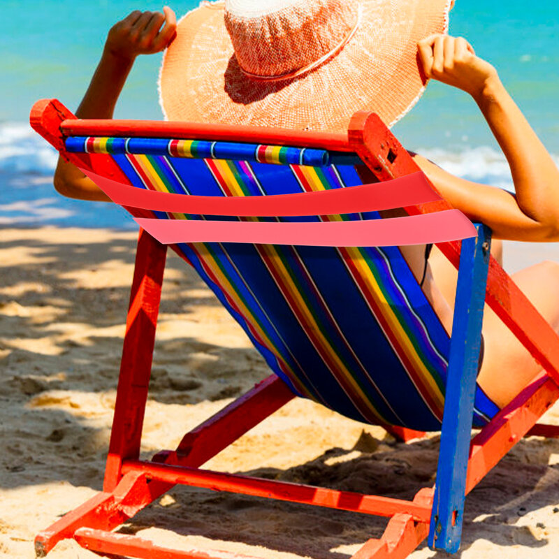 Fascia per sedia da spiaggia al mare senza cinturino per asciugamano fasce per fissatore Anti- Silicone con fissaggio elastico