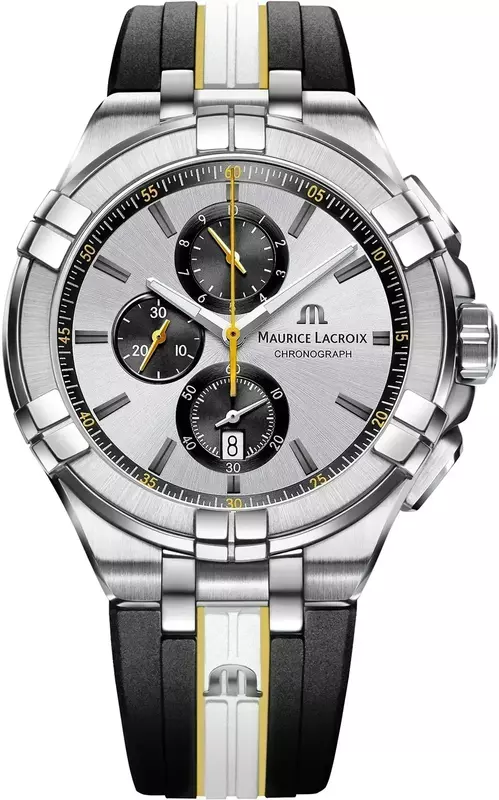 Maurice Lacroix Aikon jam tangan tali karet pria, arloji pintar Quartz tahan air untuk olahraga RelojHombre tanggal otomatis