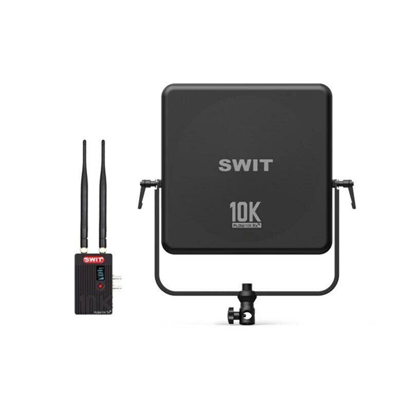 Sistema de transmisión de vídeo inalámbrico SWIT FLOW10K, SDI y HDMI, 10000ft/3km, transmisor Multicast - 1 a receptores ilimitados