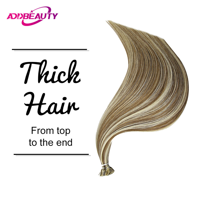 Rechte Platte Tip Hair Extensions Keratine Capsules 100% Menselijk Remy Haar Natuurlijke Fusion Hair Extensions 1 G/stks 0.8 G/stks 50 stks/set