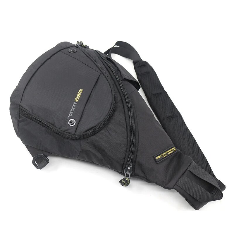 Mode Single Rucksack Rucksack mit Wasser flasche/Wasserkocher Tasche Militär Cross Body Messenger Brusttaschen Daypack Rucksack