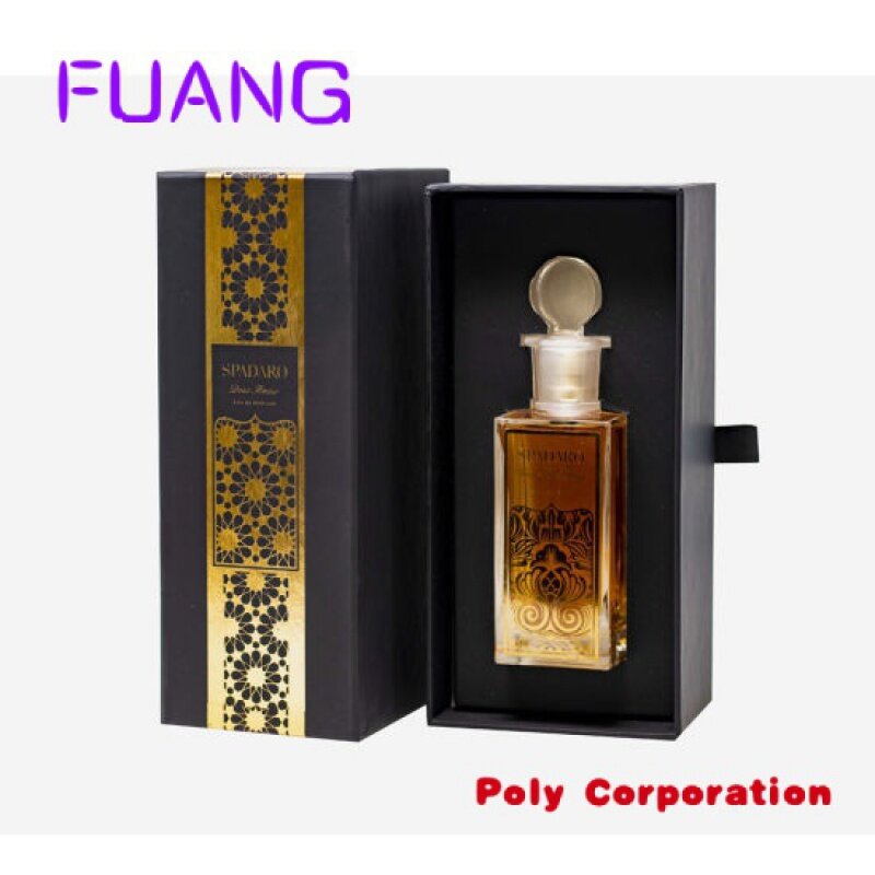 Custom Personaliseer Luxe Parfum 50Ml Geschenkdoos Papieren Verpakking En Printverpakkingsdoos Voor Kleine Bedrijven