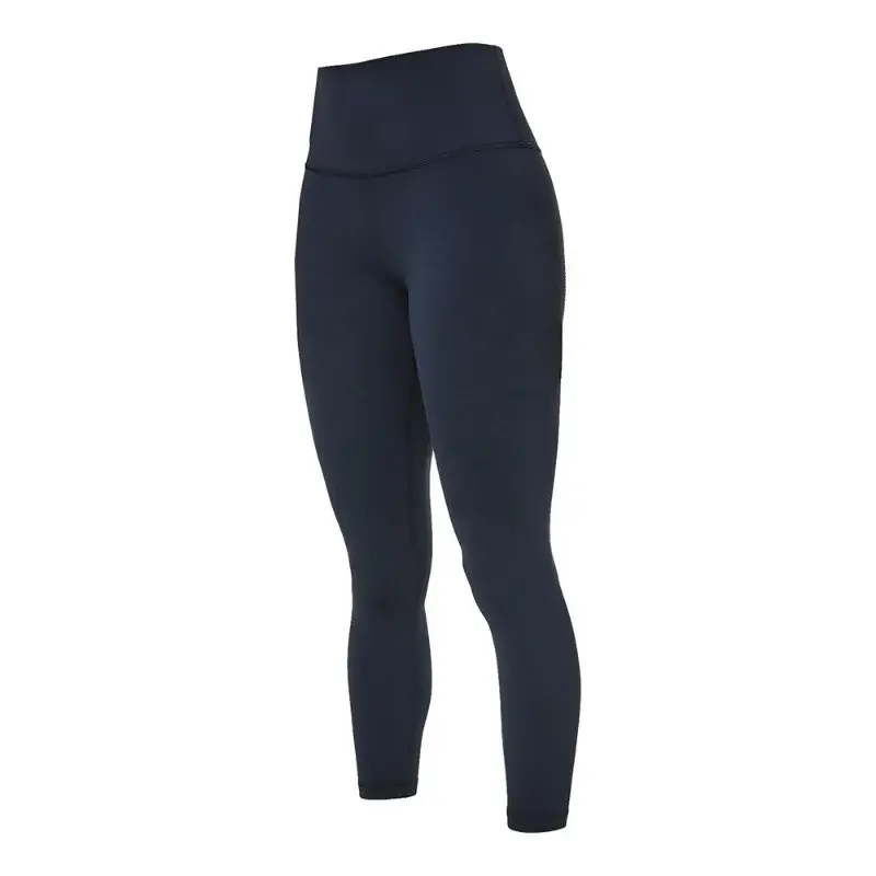 Pantalones de Yoga para mujer, mallas hasta el tobillo, cintura alta, con logotipo, Fitness, correr, calle