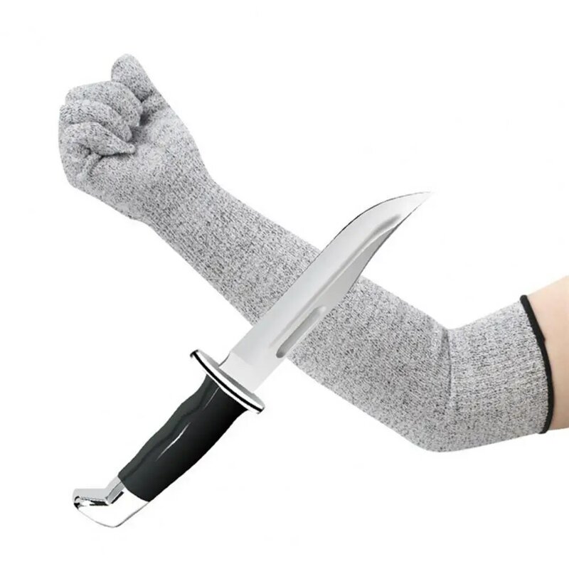 Cut Resistant Arm Sleeve Breathable Skin-friendly Food Grade Material Cut-Resistant Arm Cover Sleeve for Worker