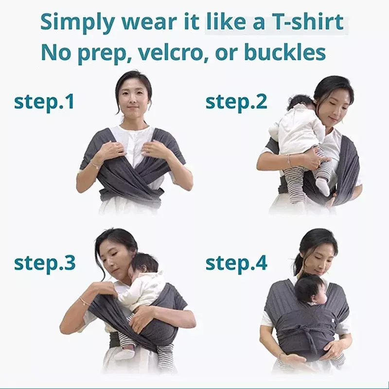 Electrolux-Siège ergonomique pour bébé, kangourou face à l'avant, écharpe pour bébé, équipement pour bébé