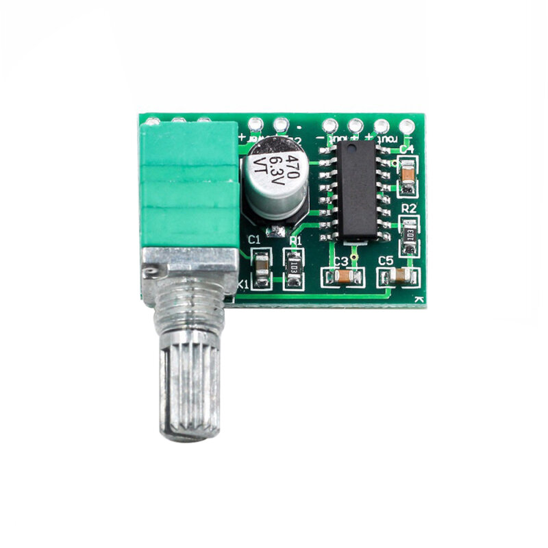 Placa amplificadora Digital de Audio PAM8403 Mini, potenciómetro de interruptor, potenciómetro alimentado por USB, Módulo para entusiastas, fidelidad