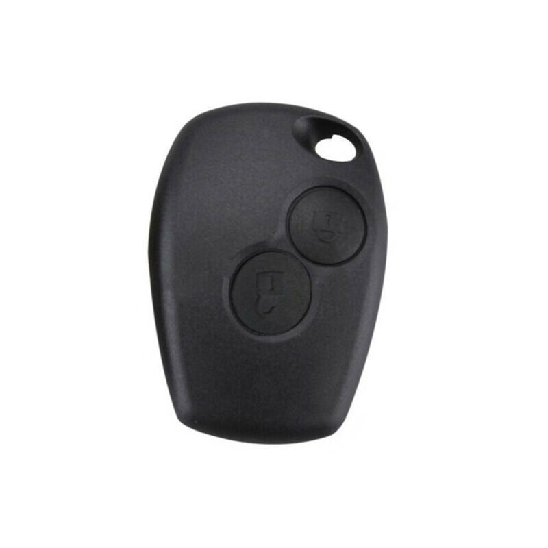 Car Remote Key Shell Fob Case 2 Buttons Without Blade Electronics 70x40x30mm For Modus 2004 Auto Key Interior Accessoey