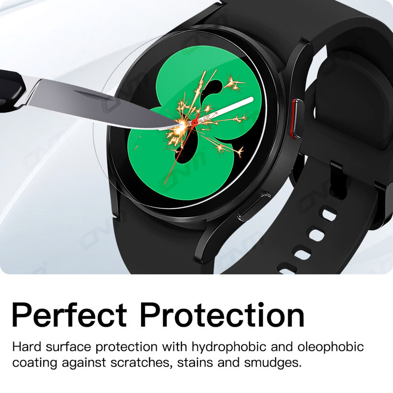 Закаленное стекло для Samsung Galaxy Watch 6, 5, 4, 40/44 мм, классический 42/46 мм, 43/47 мм, часы 5 Pro, Защитная пленка для экрана HD