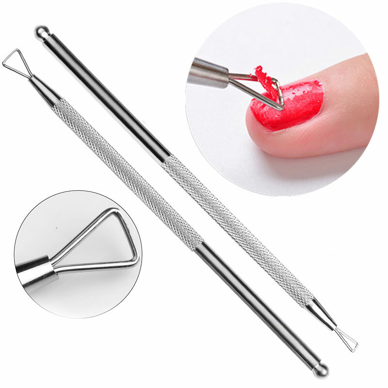 Kit di strumenti per la rimozione dello smalto per unghie Kit detergente sgrassatore per unghie con blocco tampone per unghie e blocco per lima per unghie per smalto permanente