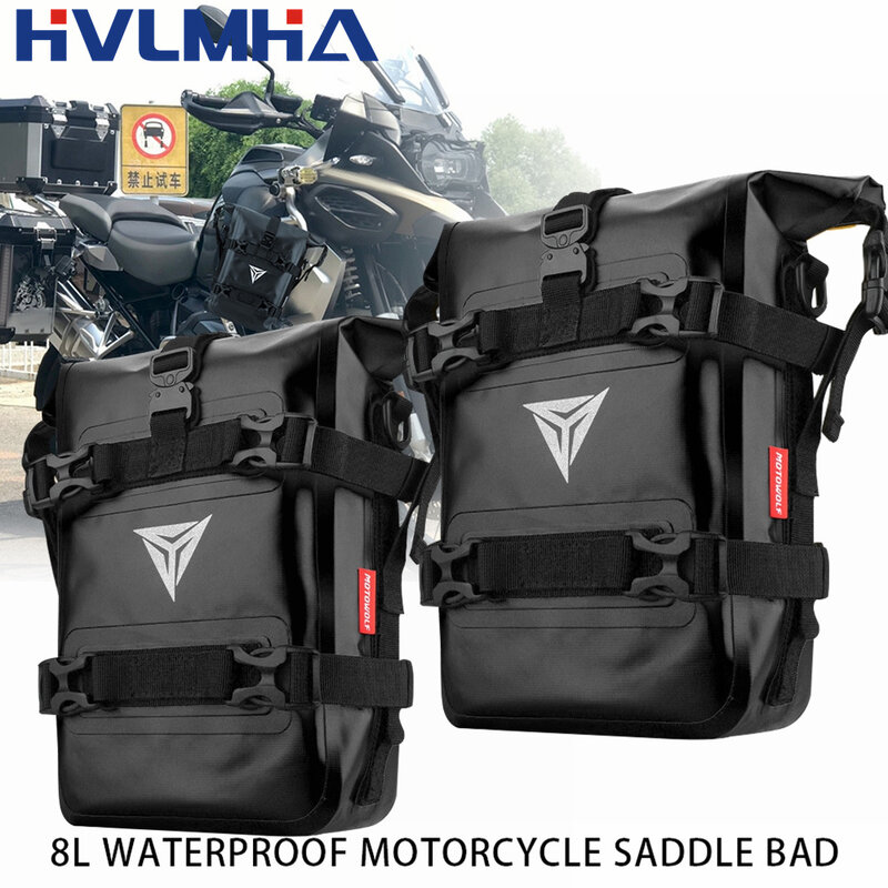 Per BMW R1200GS R1250GS ADV per HONDA NC750X CB500X telaio moto Crash bar borsa impermeabile paraurti riparazione strumento di posizionamento borsa