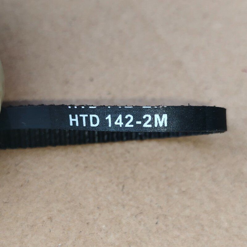 HTD Rubber Timing Belt para varrer a máquina, Dyson Escova, 4mm, 6mm Largura, 2m, 142