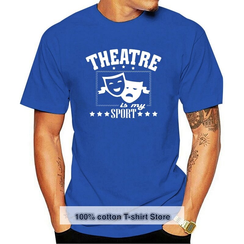 Theatre Is My Sport 남녀공용 티셔츠, 브로드웨이 셔츠, 브랜드 패션 상의, 극장 선물