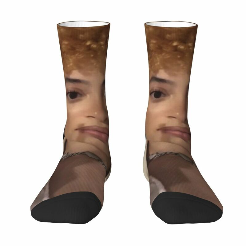 Смешные носки с ледяными специями, Супермягкие чулки в стиле Харадзюку, всесезонные длинные носки, аксессуары для подарка на день рождения унисекс