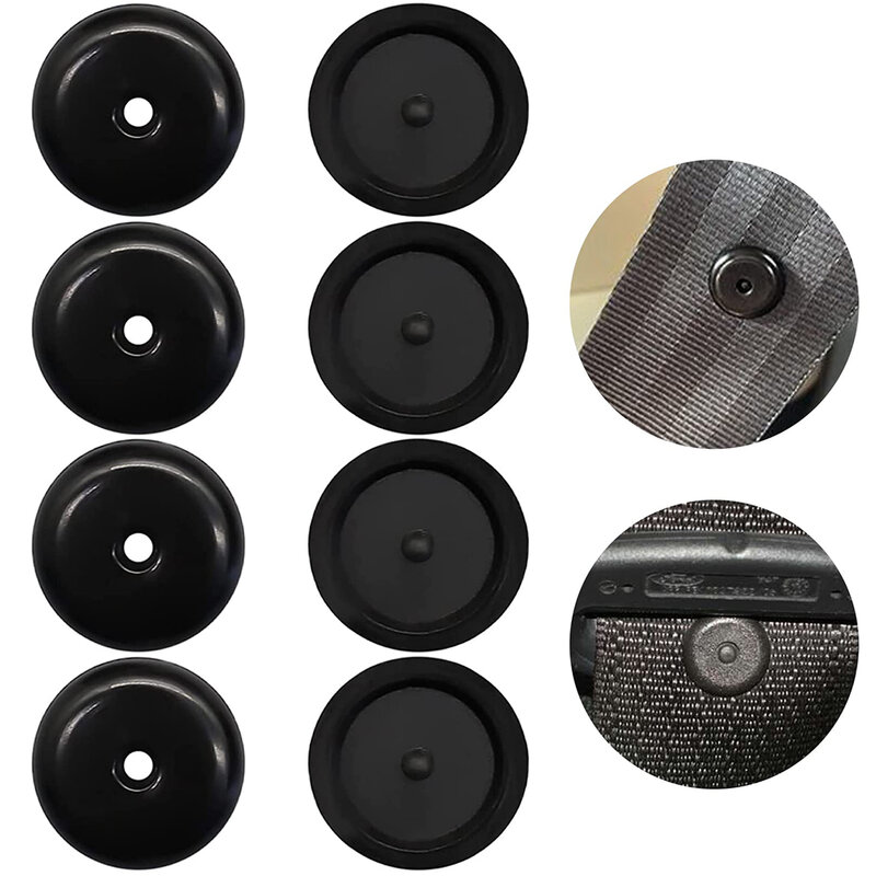 Kit Button Clip High-quality Materials Black Button Buckle Plastic Universal Fit Stopper Kit Black Replacement