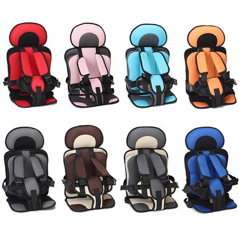 Seggiolino auto per bambini protezione del cuscino del sedile di sicurezza per bambini cuscino antiscivolo materassino universale per auto tappetino per carrello della spesa portatile