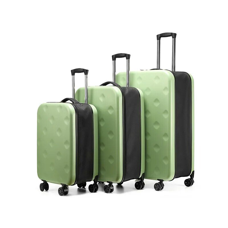 Foldable Trolley Beautiful Luggage Fashion Universal Wheel Design Suitcase Portable Storage Case Business Boarding Bag