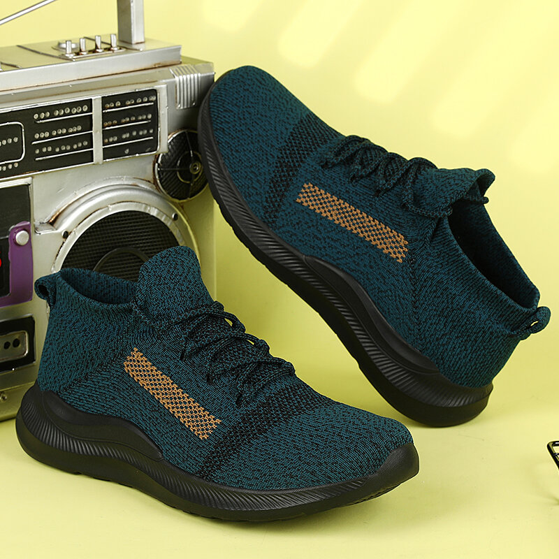 Coppia Sneakers per uomo donna scarpe da passeggio Unisex antiscivolo traspiranti mocassini Casual calzature leggere e comode e durevoli