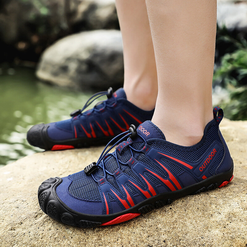 New Big Size 46 45 Breathable Outdoor Sports Fitness Training Shoe for Men Women Anti Slip Quick Dry Fishing Sneakers