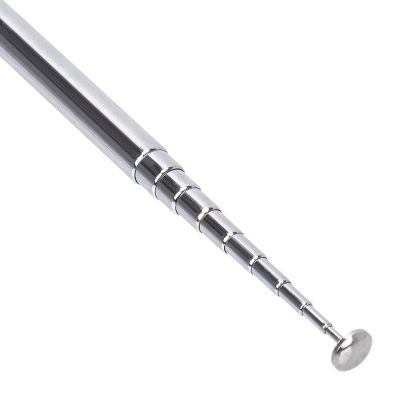 27MHz BNC Male/TNC Male Connector Telescopic/Rod HT Antenna 9-Inch To 51-Inch  For CB Handheld/Portable Radio Slide Antenna
