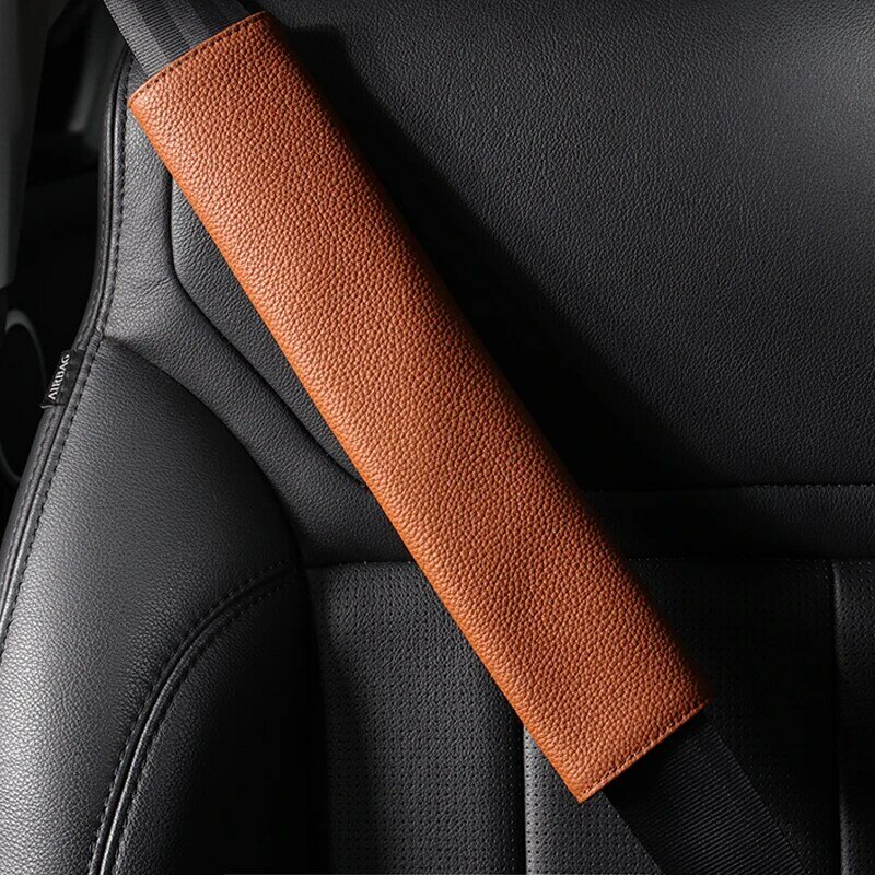 Funda suave para cinturón de seguridad, cojín Protector para correa de hombro, Compatible con todos los coches y mochilas