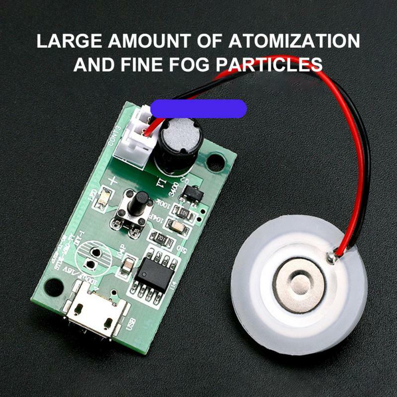 Ultrasonic Mist Maker Fogger, Transdutor Atomizador, Film Plate Acessórios, Junta de borracha do umidificador, 20mm, 1.5-3W