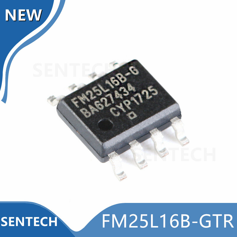 10PCS 100% New original FM25L16B-GTR SOIC-8 16Kb Serial 3V F-RAM Memory