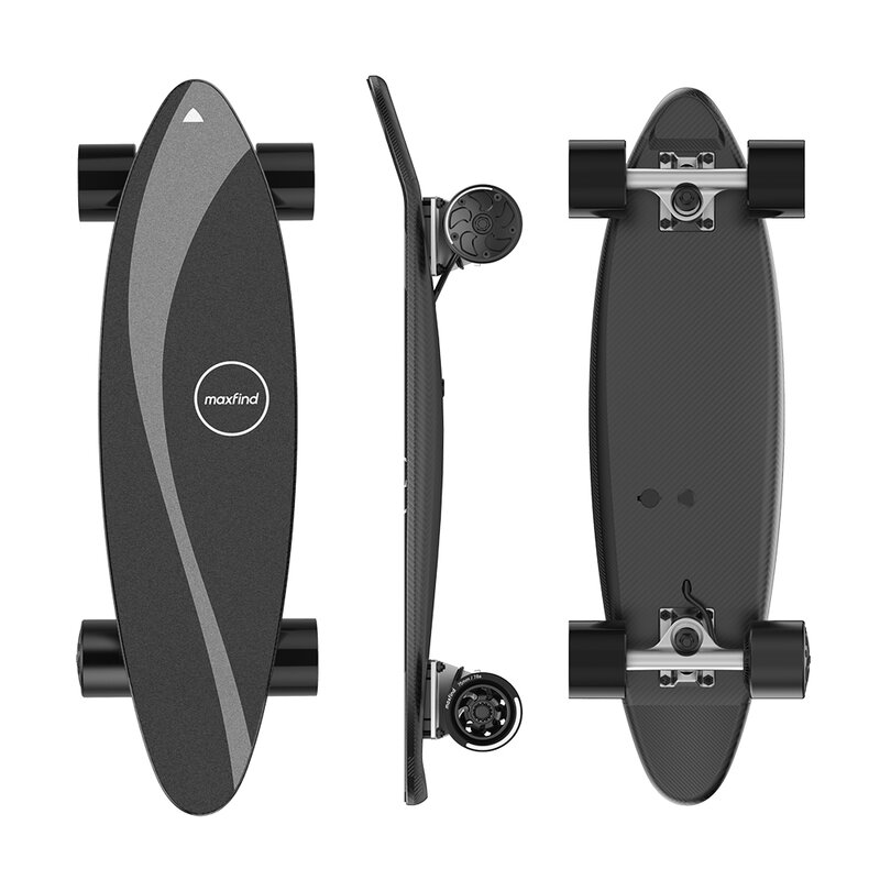 Grosir Pabrik Maxfind stok US EU Skateboard listrik portabel OEM/ODM/pengiriman drop untuk anak-anak