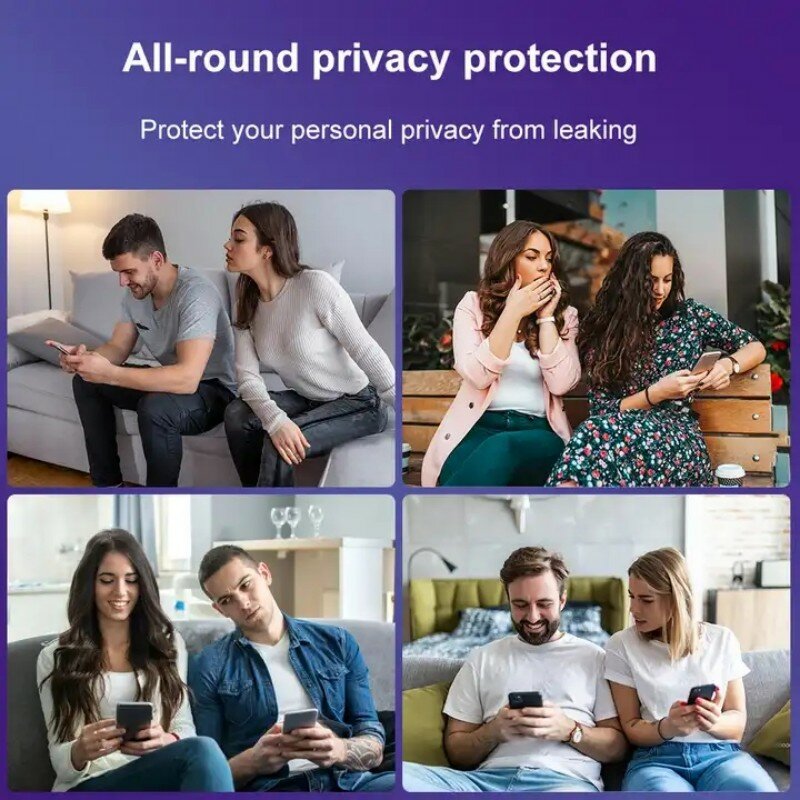 Protector de pantalla de privacidad para iPhone 14 PRO MAX, vidrio templado antiespía para iPhone 13, 12, 11, XS Max, XR, 7, 8 Plus, SE 2022, 3 unidades