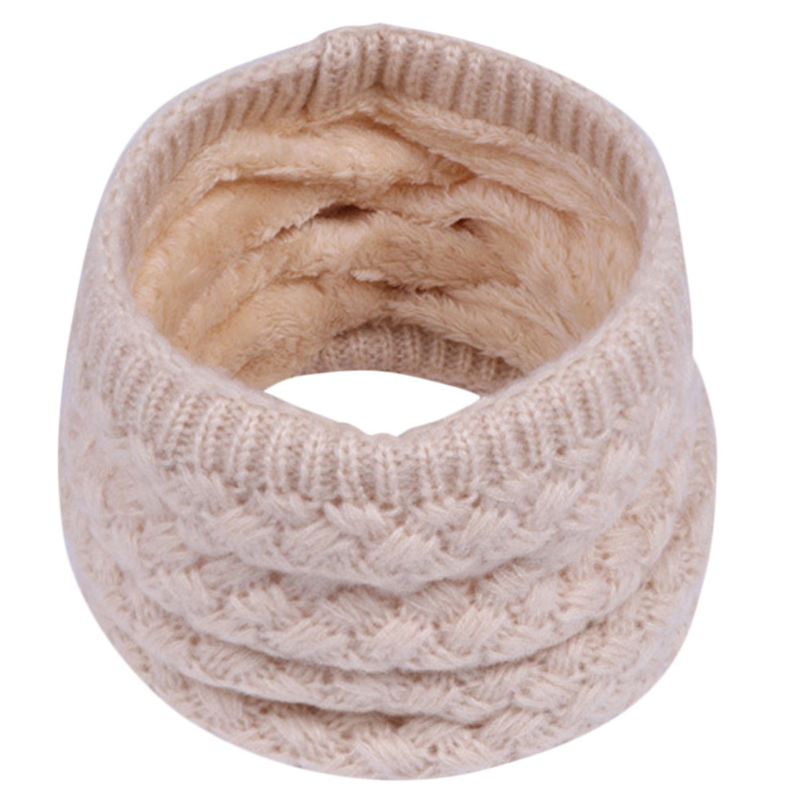Winter Warm Knit Scarves Children Winter Warm Scarf Boys Girls Kids Baby Knitted Collar Neck Scarves Kids Clothes Accessories