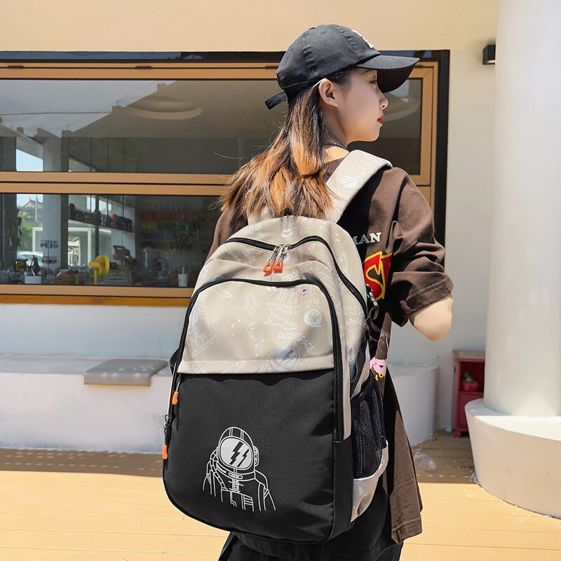 Torby damskie w sprzedaży moda Graffiti plecak rekreacyjny sportowa torba podróżna torba komputerowa o dużej pojemności wszechstronny torba studencka