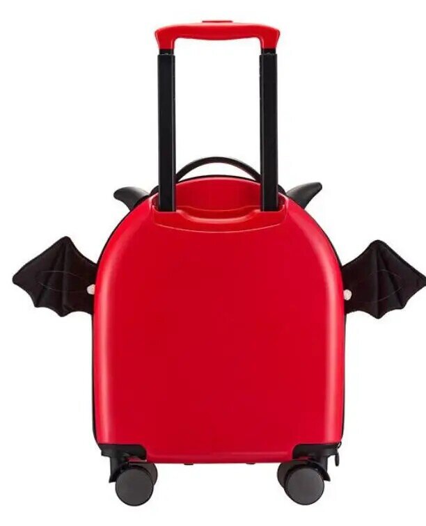 Children Spinner Suitcase PC light Rolling Suitcase with 4 wheels wheeled trolley bag for girls boys rolling luggage carry on