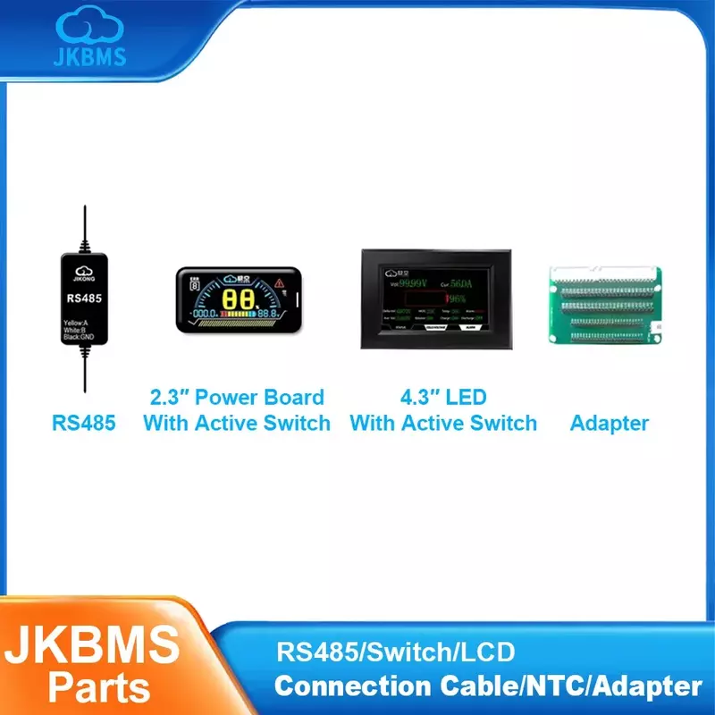 JKBMS CAN 모듈 및 LCD 디스플레이 어댑터, RS485