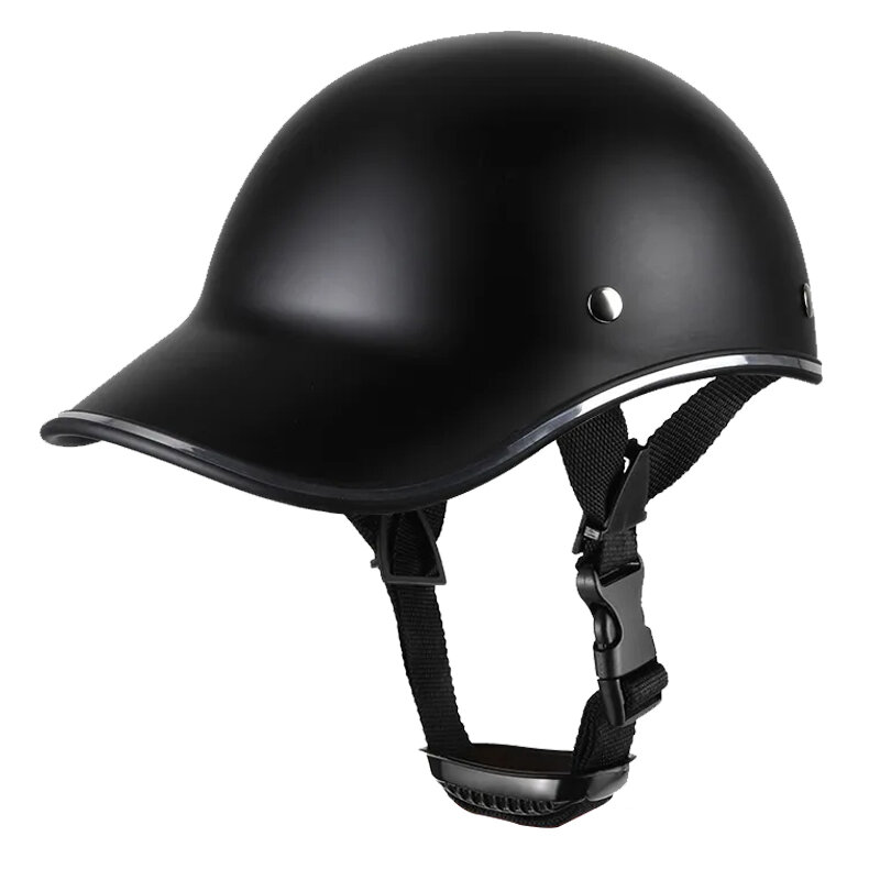 Helm Sepeda Motor Topi Bisbol Dewasa Helm Sepeda Listrik Helm Sepeda Klasik Skuter Universal Pria Wanita Perlengkapan Helm Moto