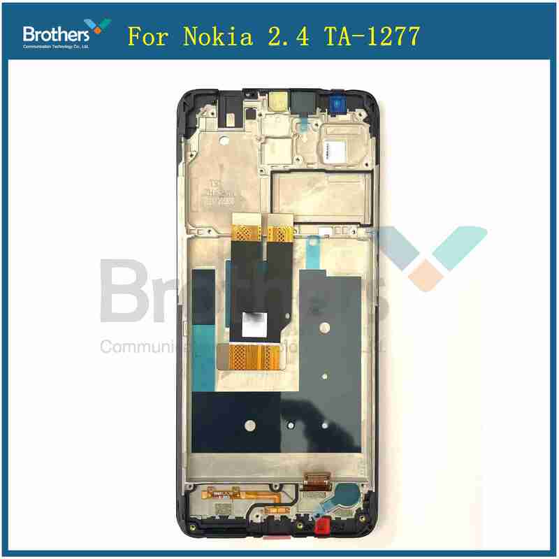 สำหรับ Nokia 2.4 TA-1277, TA-1275, TA-1274, TA-1270จอแสดงผล LCD ทัชสกรีนดิจิไทเซอร์