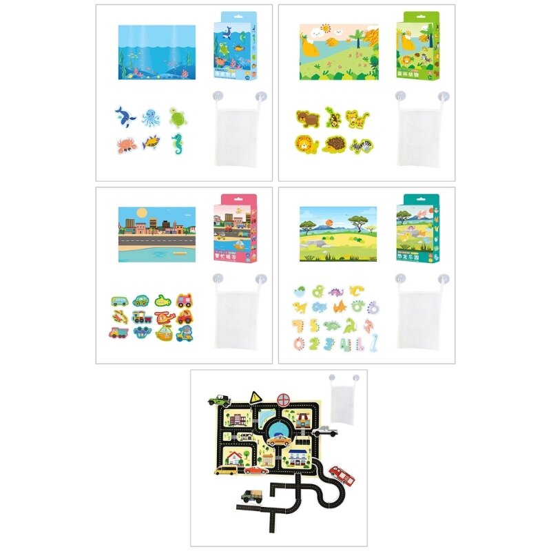 Mainan Kamar Mandi Mengambang Mainan Mandi Bayi Mainan Mandi EVA untuk Permainan Kamar Mandi Anak H37A