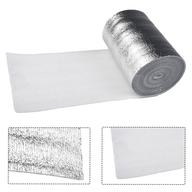 Film insulasi panas Foil aluminium, kualitas profesional, meningkatkan efisiensi pemanas cocok untuk Model apa pun