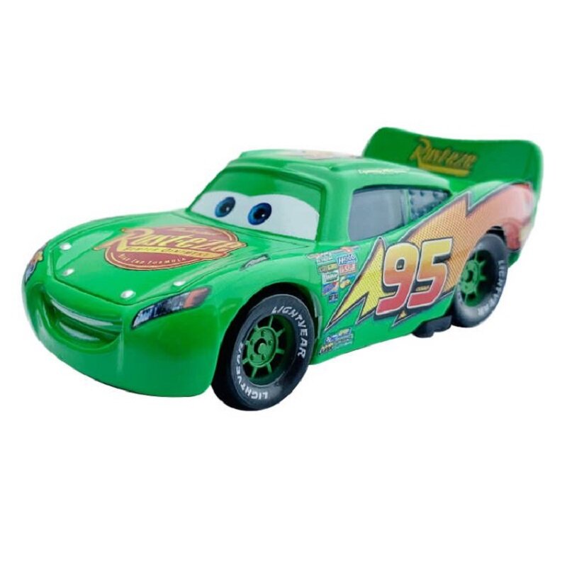 Disney-Pixar carro de brinquedo para crianças, 1:55 fundido, modelo de liga metálica, relâmpago McQueen, Jackson Storm, presente de Natal, aniversário, 2, 3