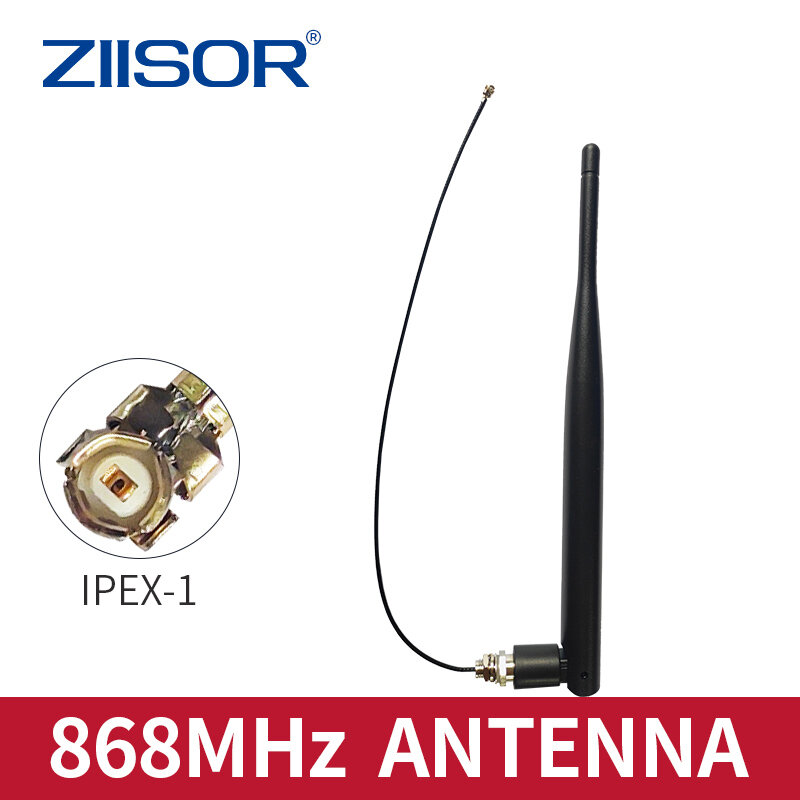 LoRa 868MHz Antenna Integrated IPEX for 868 MHz Antennas with Cable IPX for LoRaWAN Module Motherboard 20cm for EU868 MHz
