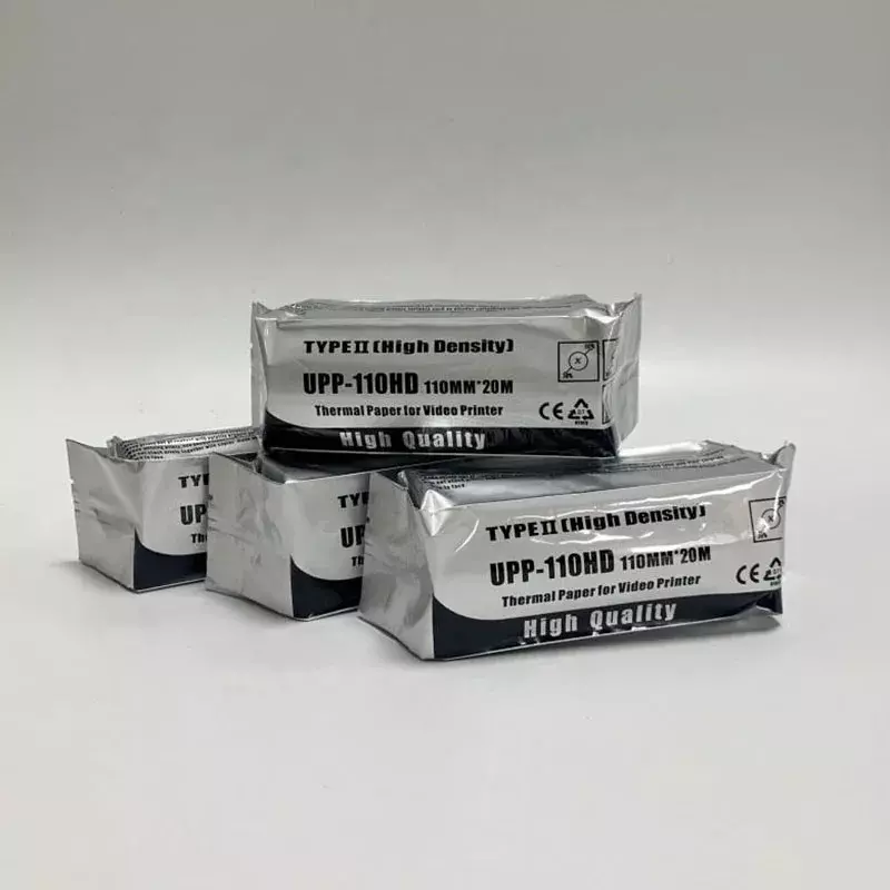 Papel de impressão por ultrassom, alta densidade, papel térmico para Sony UP-860, UP-890, UP-895MD, compatível UPP-110HD