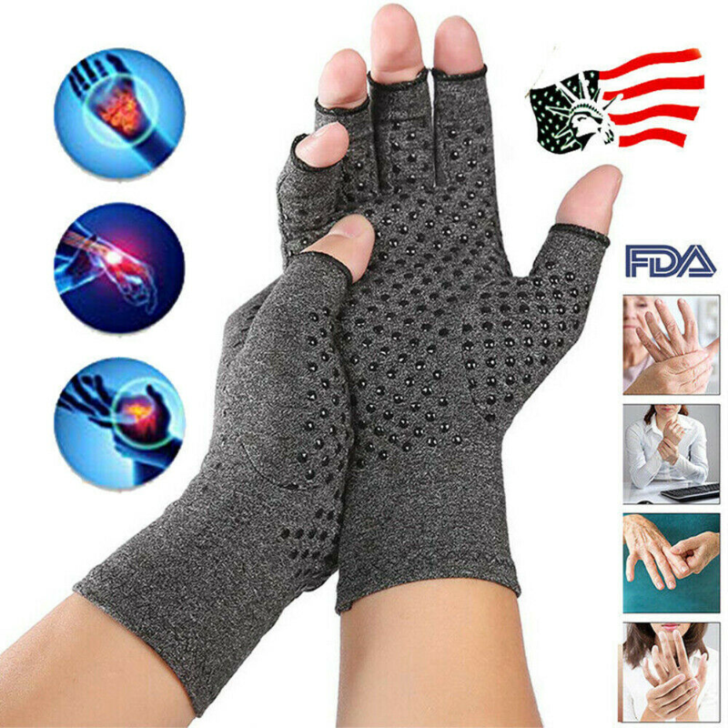Gants de compression d'arthrite pour hommes et femmes, support de poignet en coton, orthèse de main, bracelet de thérapie, Li-, instituts oto, 1 paire