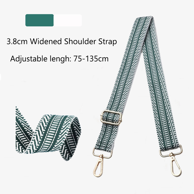 Bolsa cinta Crossbody destacável Full-color impressão Sling alça de ombro segurando tira comprimento ajustável substituível Bag Band