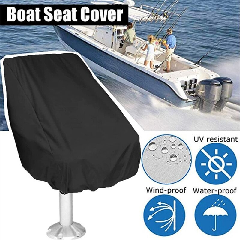 Coprisedili impermeabili, coprisedili per Yacht resistenti ai raggi UV e antipolvere, copritavolo per sedia pieghevole elastico per esterni marino