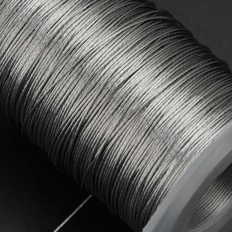100M Wire Rope Garden Wire 1 7 Clothesline Soft Fishing Lifting Cable Sleeves