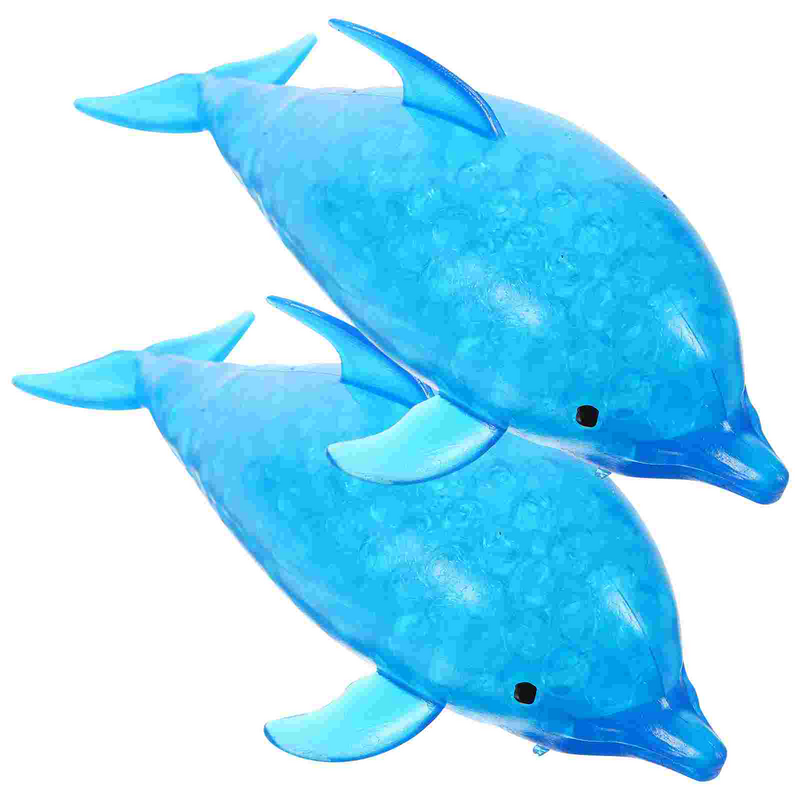 2 Stuks Zintuiglijk Speelgoed Dolfijn Speelgoed Oceaan Decompressie Speelgoed Grappig Knijpen Speeltjes