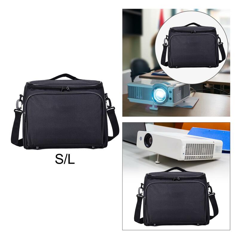 Projector Storage Bag DSLR Camera Bag Lightweight Adjustable Shoulder Strap Easy Carrying Travel Bag Sleeve Video Projector