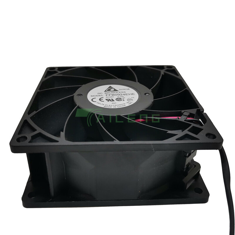 for delta FFB0924EHE 9238 90mm 92mm DC 24V 0.75A 2-wire -pin server cooling fans case axial