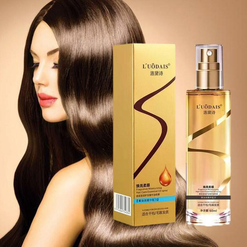 Potente olio per la cura dei capelli prodotti anticaduta trattamento essenza riparazione nutrire radici ricrescita per uomo donna H4M5