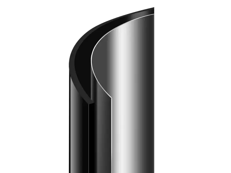 Cool Touch Digital Temperatur regelung Wasserkocher 1,5 Liter-Schwarz